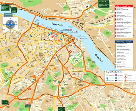 Waterford tourist map - Ontheworldmap.com