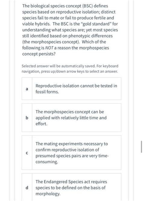 Solved Under the phylogenetic species concept (PSC), | Chegg.com