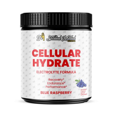 Cellular Hydrate- Electrolyte Powder - Spiritual Minded Nutrition