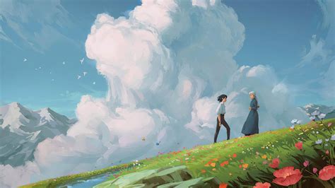 Download free Howl's Moving Castle Digital Art Wallpaper - MrWallpaper.com