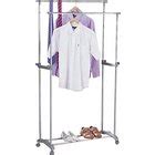 Buy HOME Adjustable Chrome Plated Clothes Rail - Grey at Argos.co.uk ...