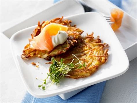 Potato Rosti with Smoked Salmon recipe | Eat Smarter USA