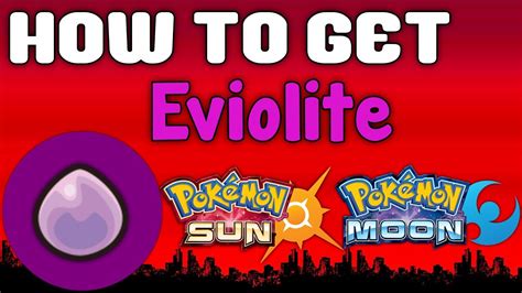 How to Get Eviolite – Pokemon Sun and Moon Guide - YouTube