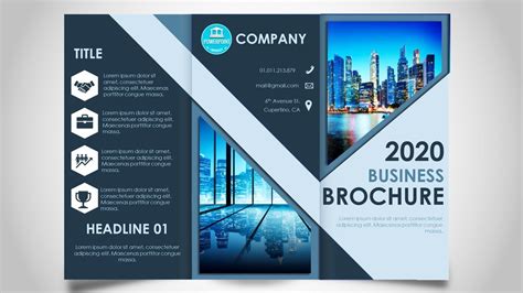 Microsoft powerpoint brochure template - prepbinger