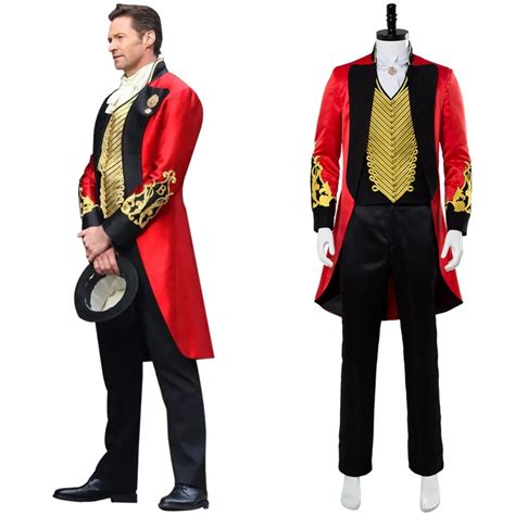 The Greatest Showman P.T. Barnum Cosplay Costume Outfit Adult Men ...