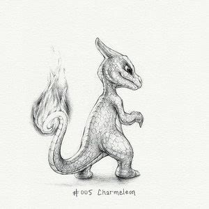 Charmeleon 8 X 10 Print pokemon Drawing, Art, Artwork, Gaming, Nintendo ...