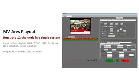 Playout Software - broadcast playout, cableTV playout, OTT, playout, Multivirt