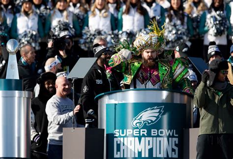 WATCH: Jason Kelce Plays Saxophone With Mummers In Manayunk ...