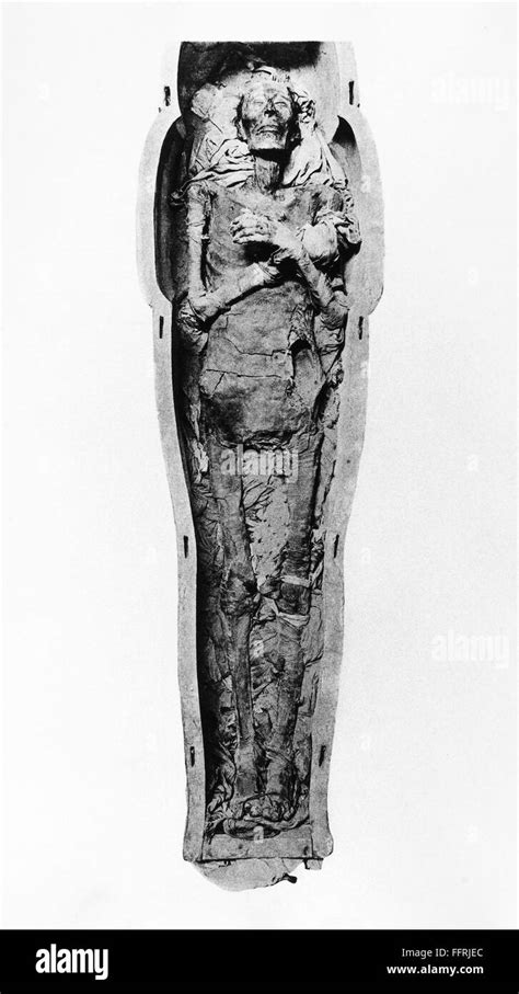 RAMSES II: MUMMY. /nThe mummified body of Egyptian Pharaoh Ramses II of ...