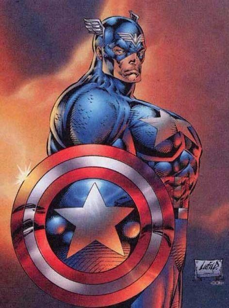 You Can Own The Original Art To Rob Liefeld's Captain America Breasts