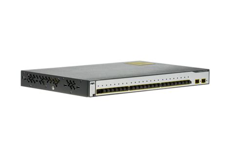 Cisco Switch | Catalyst 3750 | 24 Port | WS-C3750-24FS-S