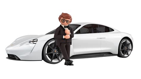 PLAYMOBIL: THE MOVIE – Rex Dasher drives the Porsche Mission E ...