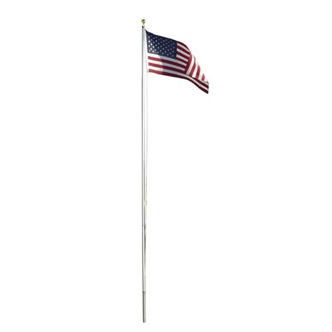 Valley Forge Flag 5-ft W x 20-ft H Patriotic Embroidered House Flag Kit at Lowes.com