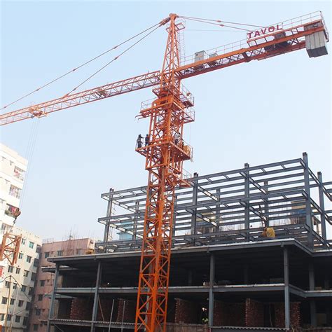 Zoomlion Tower Crane Tower Crane Price Crane Tower Qtz80-5613 for Sale ...