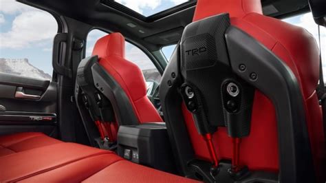 2024 Toyota Tacoma TRD Pro: IsoDynamic Performance Seats for Improved Ride