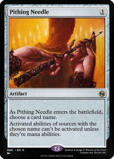 MTGNexus - Pithing Needle