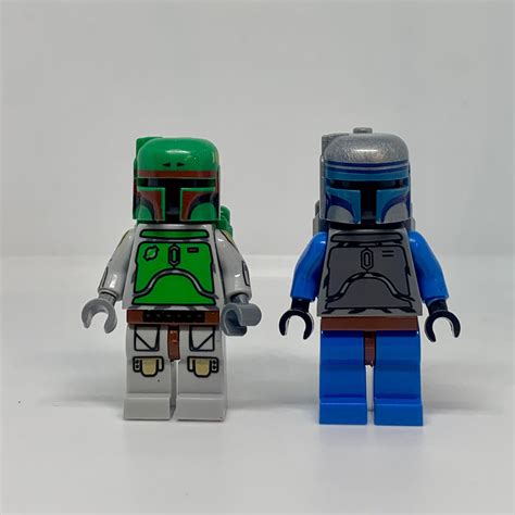 Classic Jango Fett and Boba Fett Star Wars Minifigures Cloud - Etsy Canada