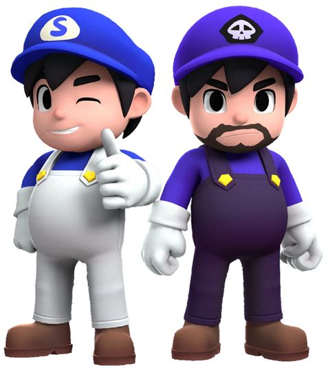 SMG4 and SMG3's New Designs PNG by CoolTeon2000 on DeviantArt