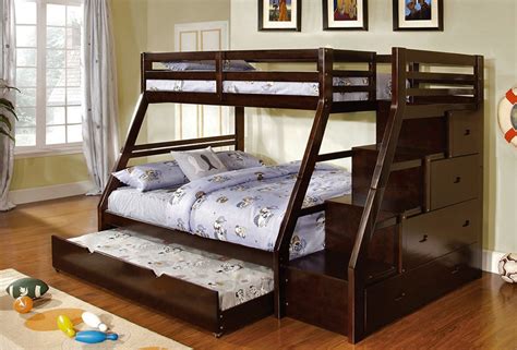 Twin Over Queen Bunk Bed (6195)