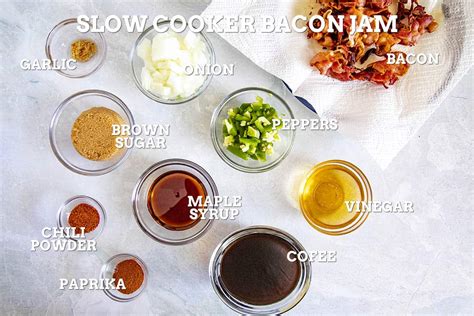 Slow Cooker Bacon Jam - Recipe - Chili Pepper Madness