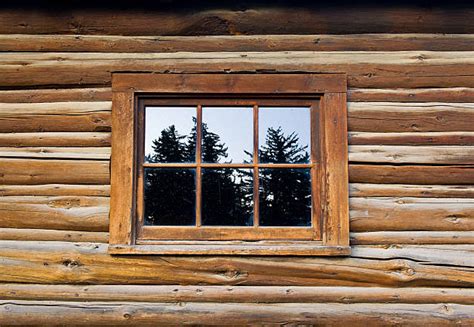 Log Cabin Window Stock Photos, Pictures & Royalty-Free Images - iStock