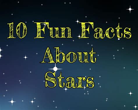 CJO Photo: 10 Fun Facts About Stars