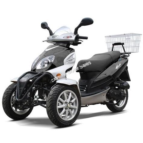 Three Wheeled Gas Powered 150cc Scooters | eduaspirant.com