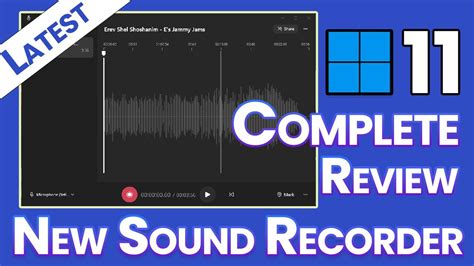 Windows 11 New Sound Recorder App, Features and Complete Review - YouTube