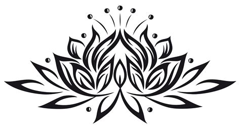 Lotus Flower Symbol - ClipArt Best