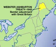 Webster- Ashburton treaty 1842