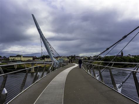 Derry Peace Bridge 2. | The Peace Bridge is a cycle and foot… | Flickr