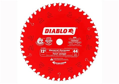 Diablo 12-Inch 44 Tooth General Purpose Circular Saw Blade Double Side ...