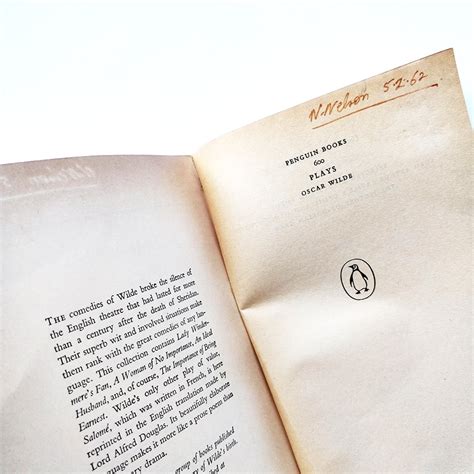 Oscar Wilde - Plays | The Prudence and the Crow Collection