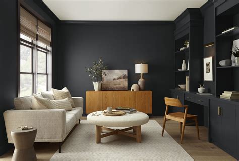 Behr’s Color of the Year 2024 Proves that Black Is the Perfect Neutral