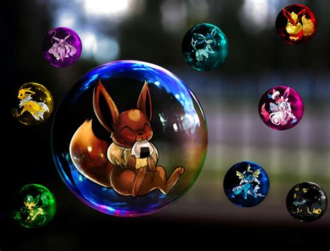 Eevee mega evolution (fan art) by digi-fan111 on DeviantArt