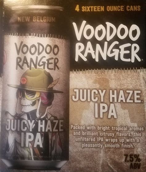 Voodoo Ranger Juicy Haze NEIPA | Aromas, Juicy, Ipa