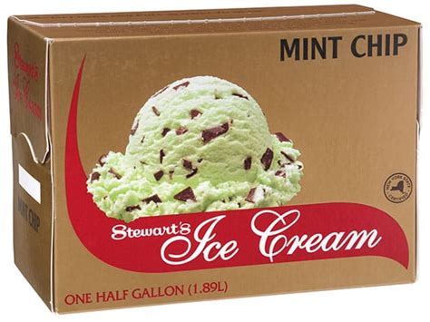 Stewart's Shops Mint Chip Ice Cream