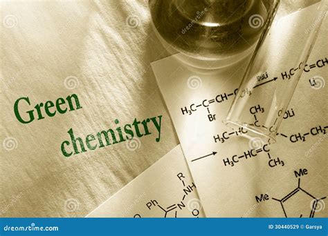 Green chemistry stock image. Image of flask, reaction - 30440529