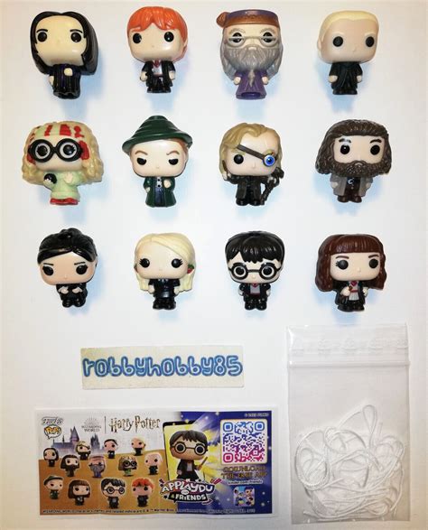 HARRY POTTER FUNKO POP COMPLETE SET 12 FIGURES KINDER JOY SURPRISE EGG TOYS 2023 - International ...