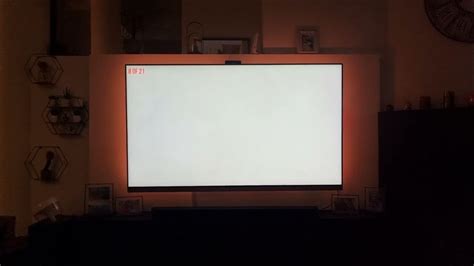 TCL C935 Mini LED TV Dirty Screen Effect Test - YouTube