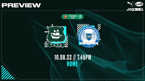 Preview | Peterborough United (h) - Carabao Cup | Plymouth Argyle - PAFC