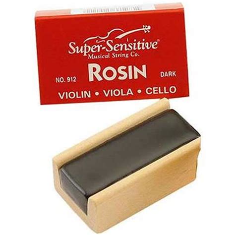 Super-Sensitive Dark Violin/Viola/Cello Rosin – Boomer Music Company