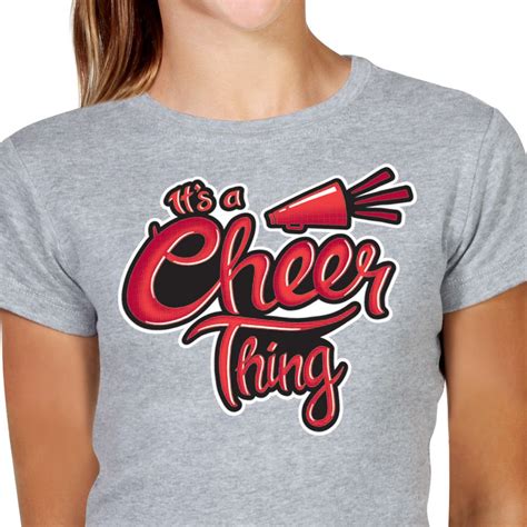 It's A Cheer Thing Tee | Cheer shirts, Cheer practice wear, Tees