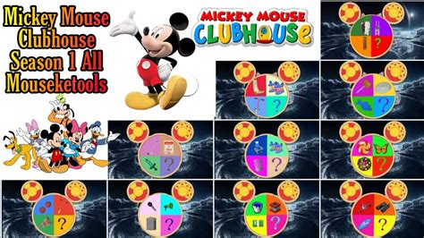 Mickey Mouse Clubhouse All Mouseketools | everybody say mystery tools ...