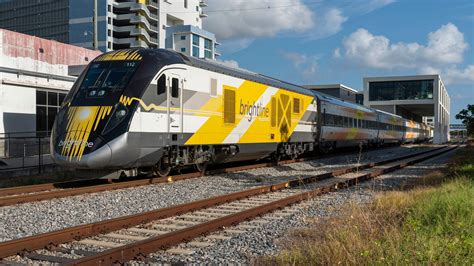 Brightline train schedule shows trains passing through Treasure Coast