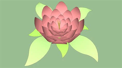 Lotus Flower | 3D Warehouse