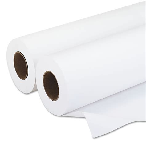 Iconex Amerigo Wide-Format Paper, 3" Core, 20 lb, 18" x 500 ft, Smooth ...