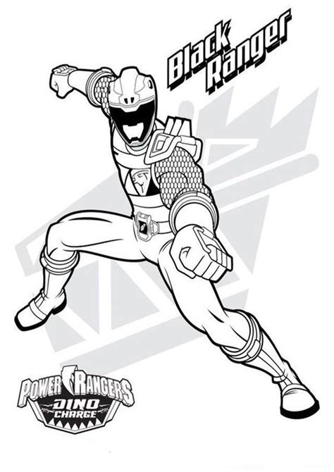 Megazord Power Rangers Dino Charge Coloring Pages - kidsworksheetfun