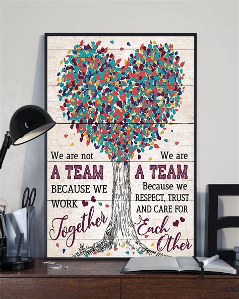 Social Worker We Work Together Vertical Canvas And Poster | Wall Decor ...