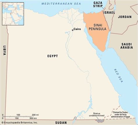 Sinai Peninsula | Definition, Map, History, & Facts | Britannica.com